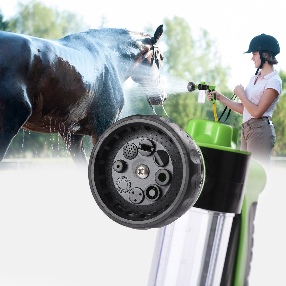 Nozoo Pony Jet - Was Je Paard als Nooit Tevoren - Groen