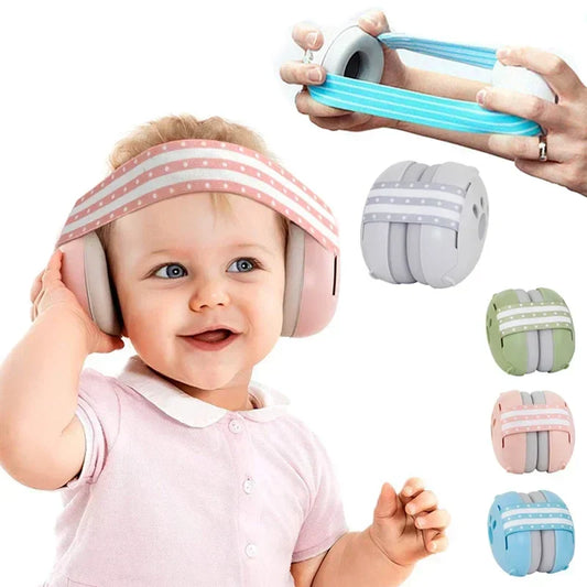 Comfortabele Gehoorbescherming voor Baby’s – Verstelbare Band & Veilig Geluidscomfort