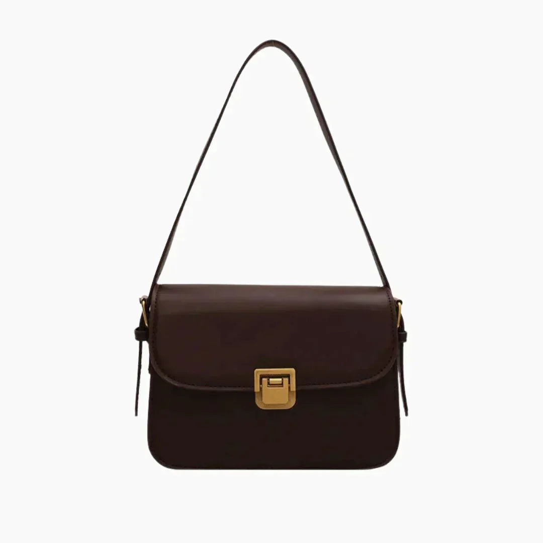 Schoudertas Leer Schwarz - Tas