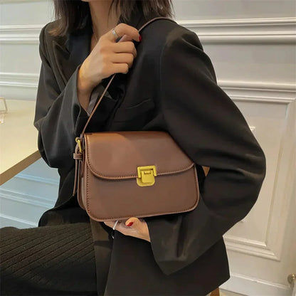 Schoudertas Leer Schwarz - Tas