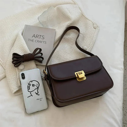 Schoudertas Leer Schwarz - Tas