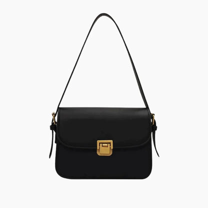 Schoudertas Leer Schwarz - Tas