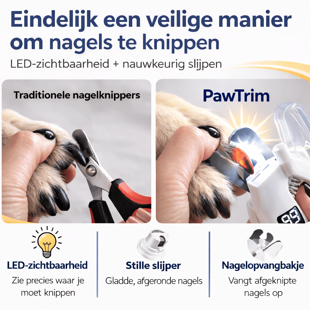 PawTrim™ | De 2-in-1 Nagelverzorging voor Honden en Katten.