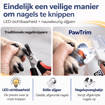 PawTrim™ | De 2-in-1 Nagelverzorging voor Honden en Katten.