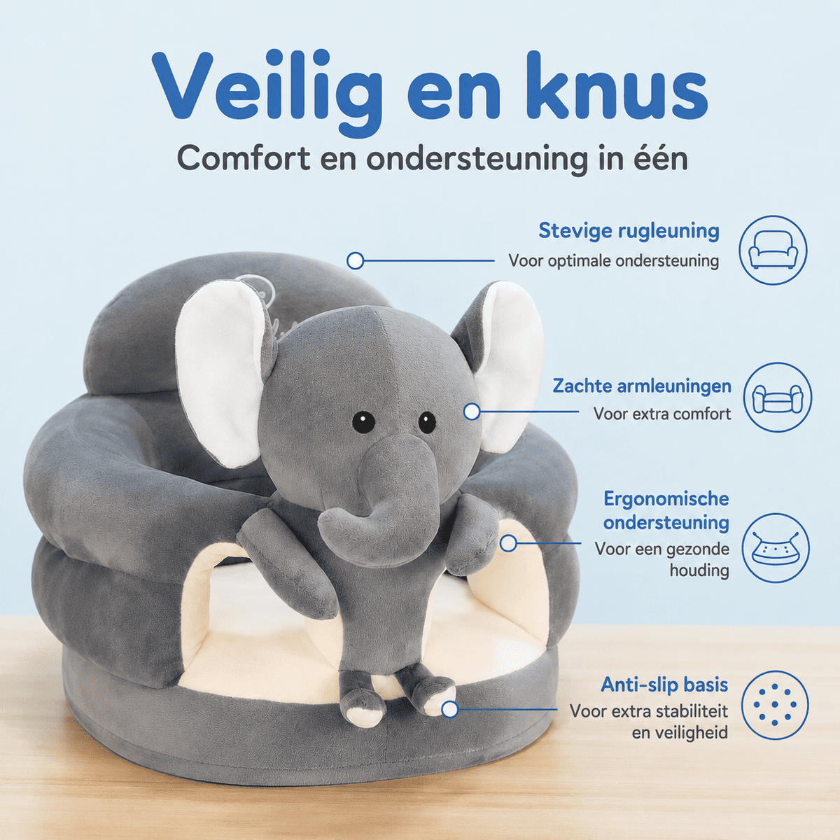 CozySit™ | Een Eigen Zitplek Voor Rustige Speelmomenten.