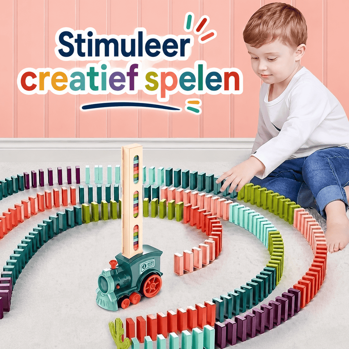 DominoTrein™ | Spelenderwijs Leren en Ontdekken.