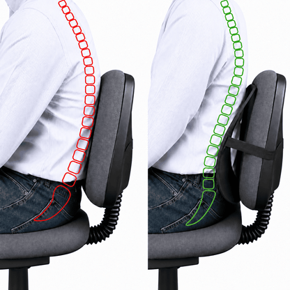 BackRelief™ | Ondersteuning Precies waar je rug het nodig heeft.