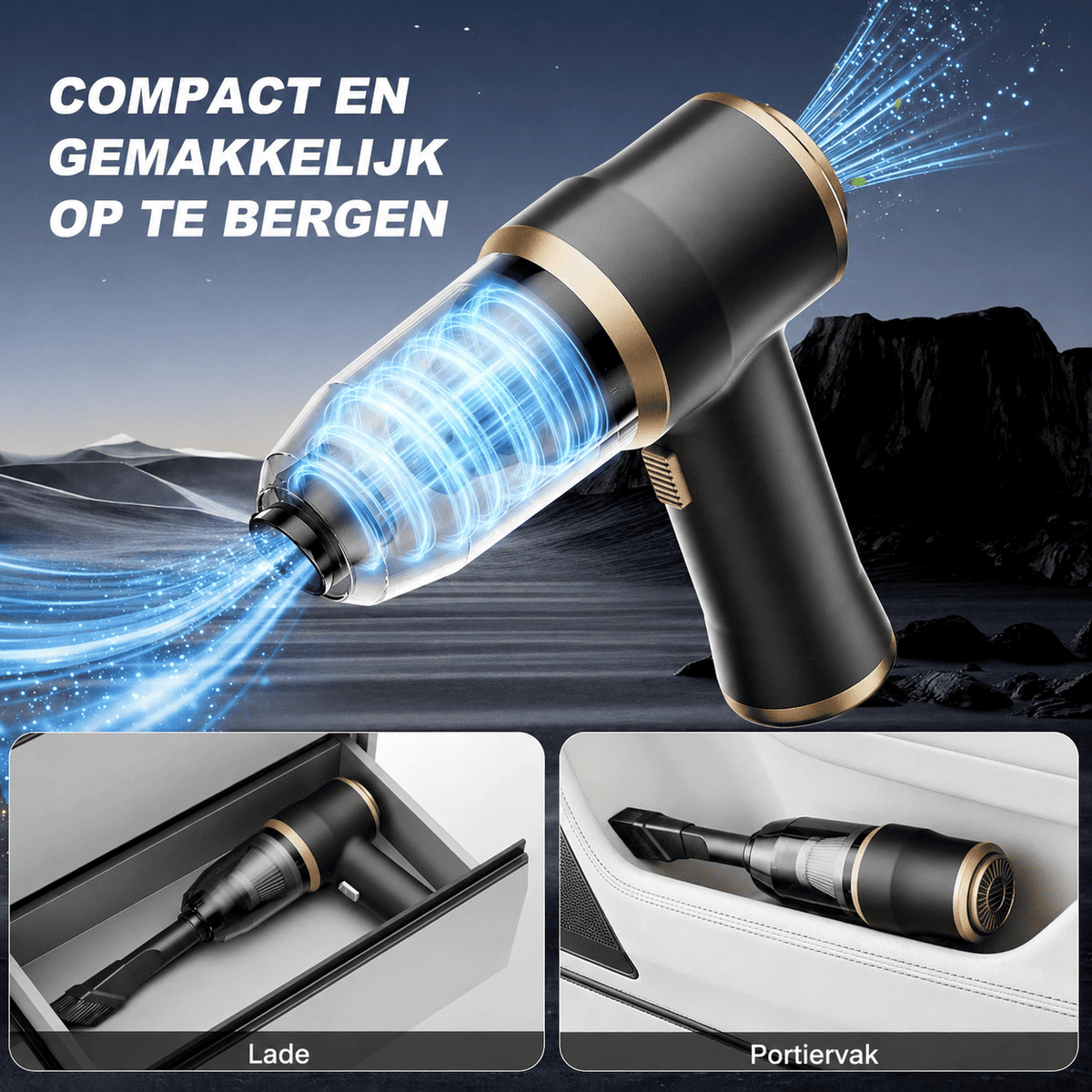 AirVac™ | De Handige Oplossing voor Kleine Schoonmaakklusjes.