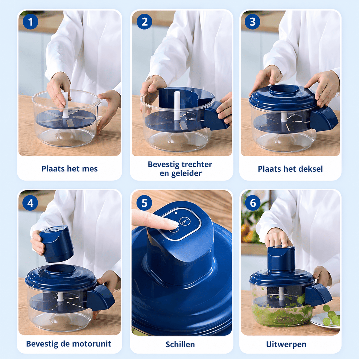 EasyPeel™ | Snel en Gemakkelijk voor Iedere Maaltijdbereiding.