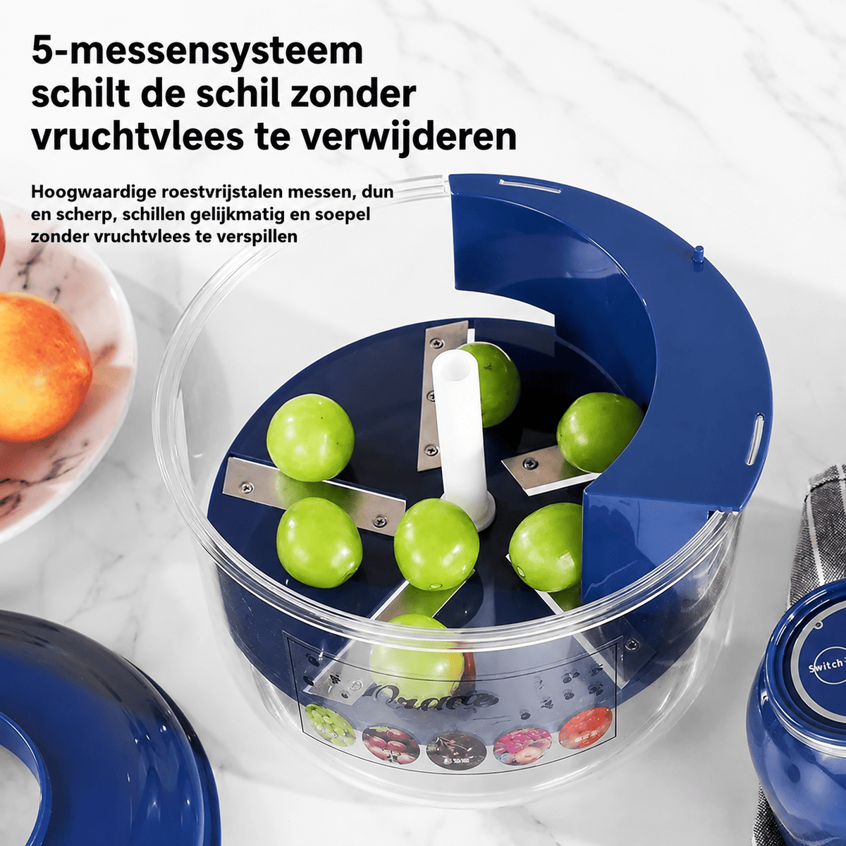 EasyPeel™ | Snel en Gemakkelijk voor Iedere Maaltijdbereiding.