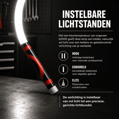 FlexBeam™ | Ontworpen Voor Plekken Waar Andere Lampen Niet Komen.