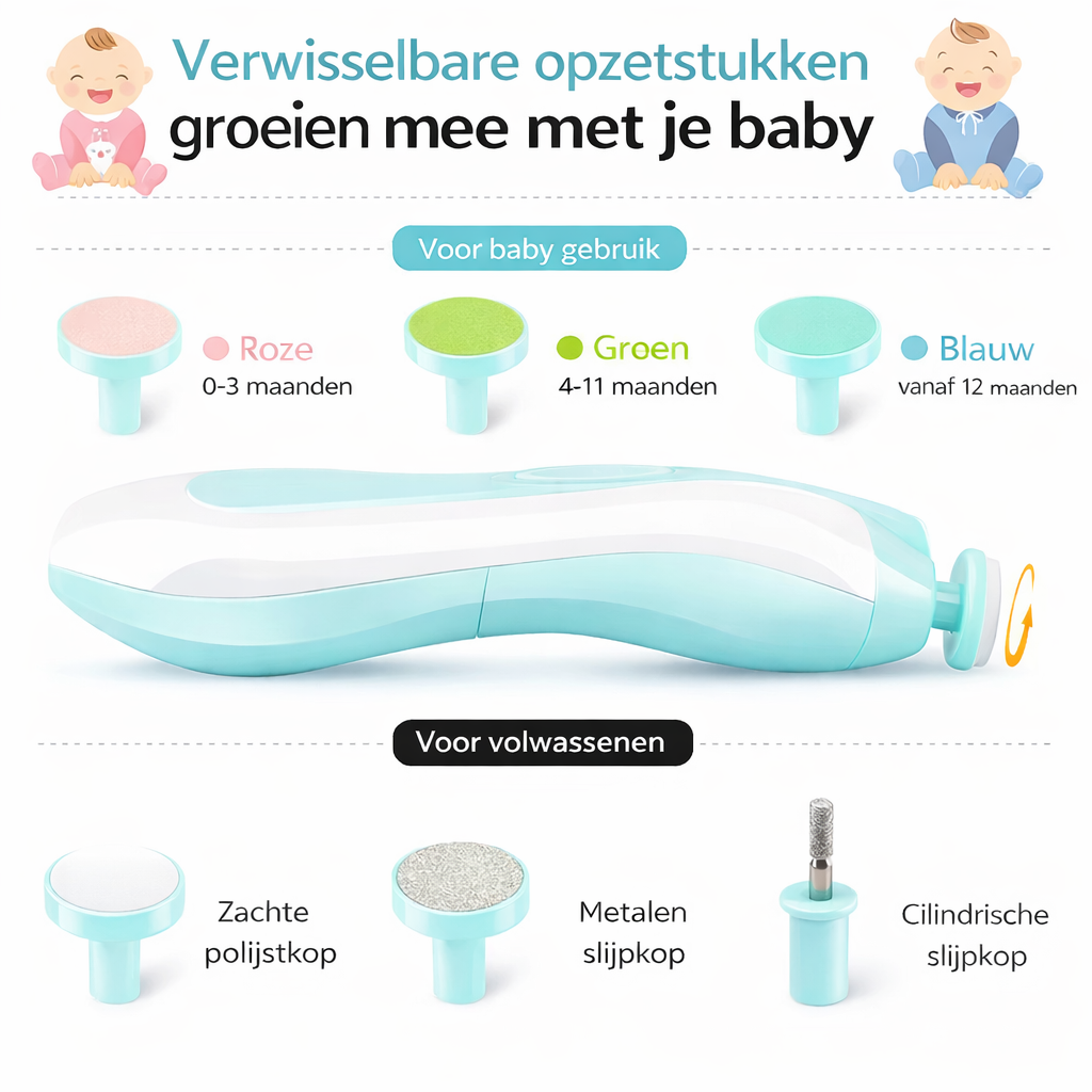 NailCare Pro™ | Veilige Verzorging voor de Kleinste Vingertjes.