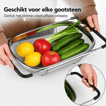 FoodWash™ | De Slimme Oplossing voor Wassen en Uitlekken.