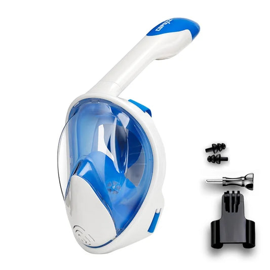 Duikmasker voor volwassenen - Siliconen panoramisch duikmasker voor onderwater avonturen