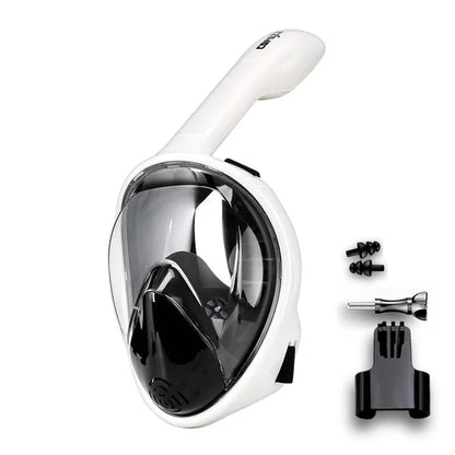 Duikmasker voor volwassenen - Siliconen panoramisch duikmasker voor onderwater avonturen