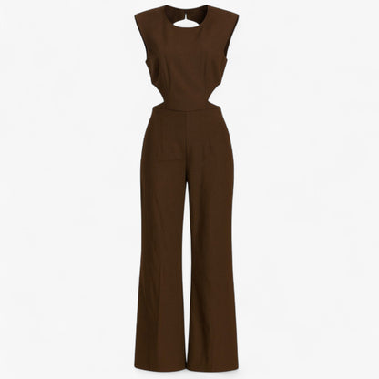 Dames Feestelijke Jumpsuit Zwart Elegant