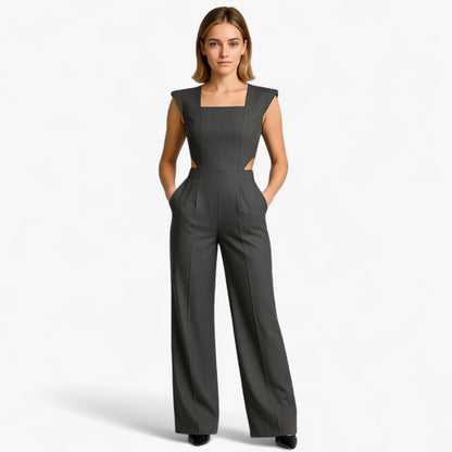 Dames Feestelijke Jumpsuit Zwart Elegant