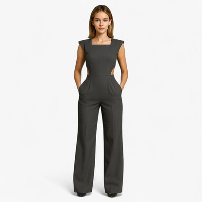 Dames Feestelijke Jumpsuit Zwart Elegant