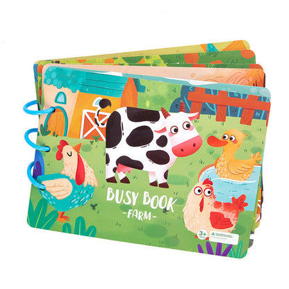 Quiet Book™ - Pret in een boek - Interactief boek