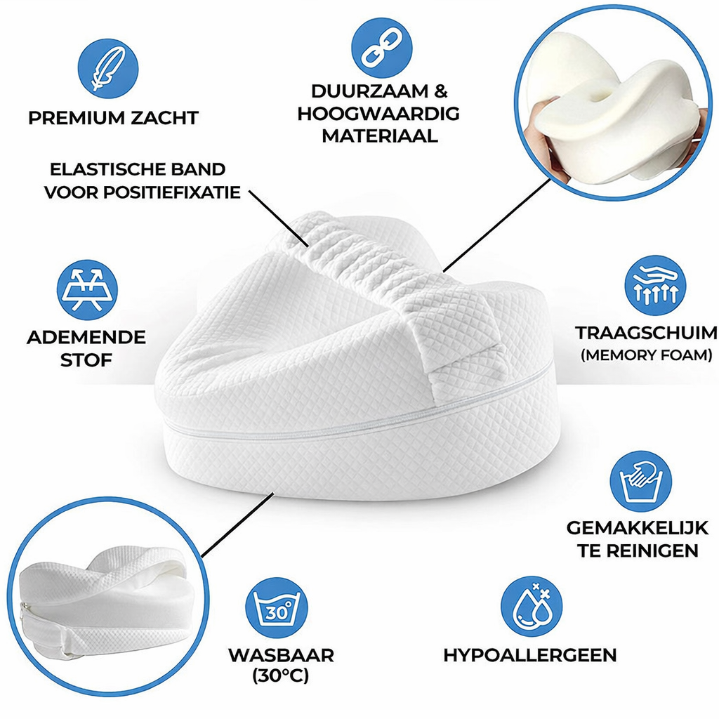 LegPillow™ | Ondersteunt Waar Je Lichaam Het Nodig Heeft.