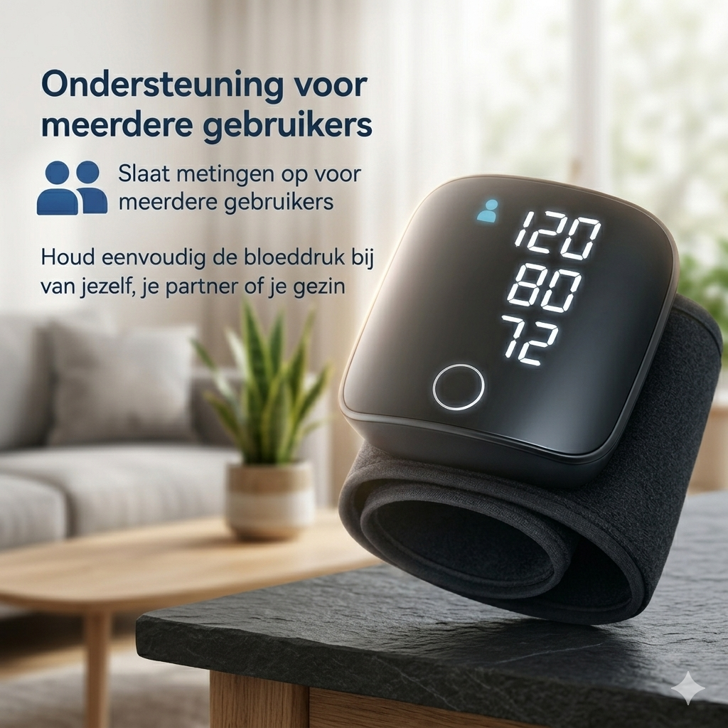 PulseMate™ Pro |  Meet uw bloeddruk pijnloos in 30 seconden