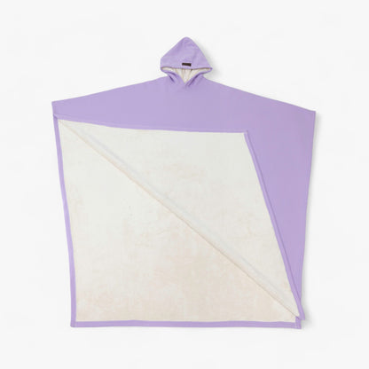 Cap Unisex Rozenkwarts - Fleece Poncho met Capuchon - Ultiem Comfort en Stijl