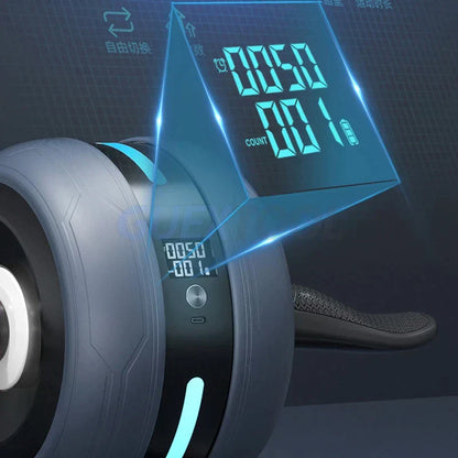 AutoRoll Abs – Buikspierwiel met Automatische Terugslag en Smart Teller