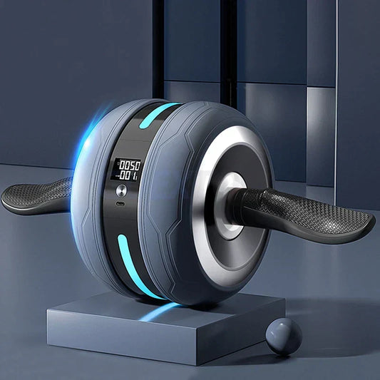 AutoRoll Abs – Buikspierwiel met Automatische Terugslag en Smart Teller