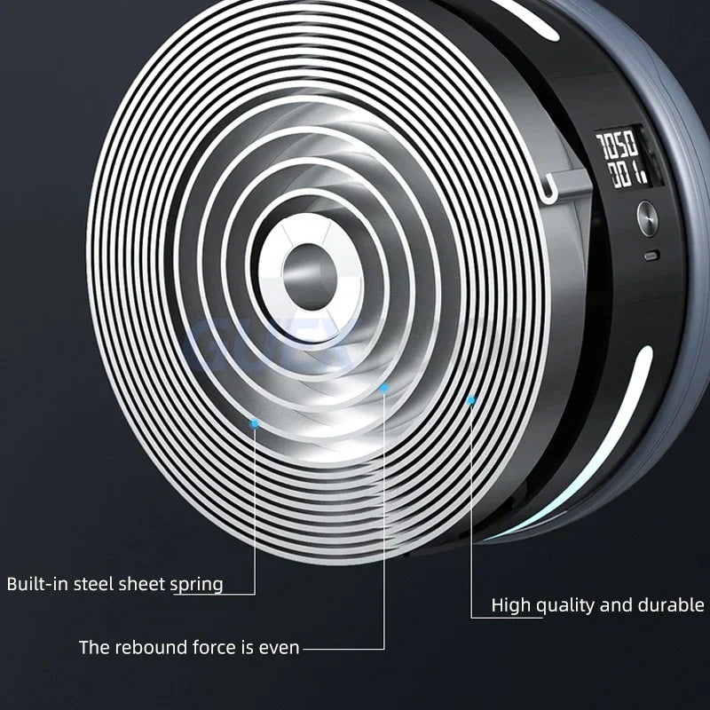 AutoRoll Abs – Buikspierwiel met Automatische Terugslag en Smart Teller