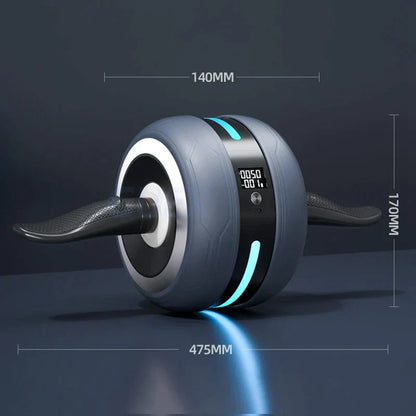AutoRoll Abs – Buikspierwiel met Automatische Terugslag en Smart Teller