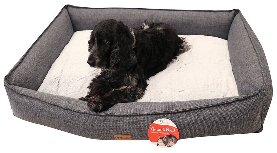 Orthopedisch Comfort Hondenbed in Grafietgrijs