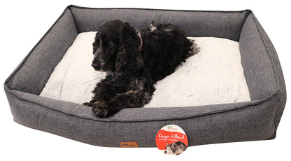 Orthopedisch Comfort Hondenbed in Grafietgrijs