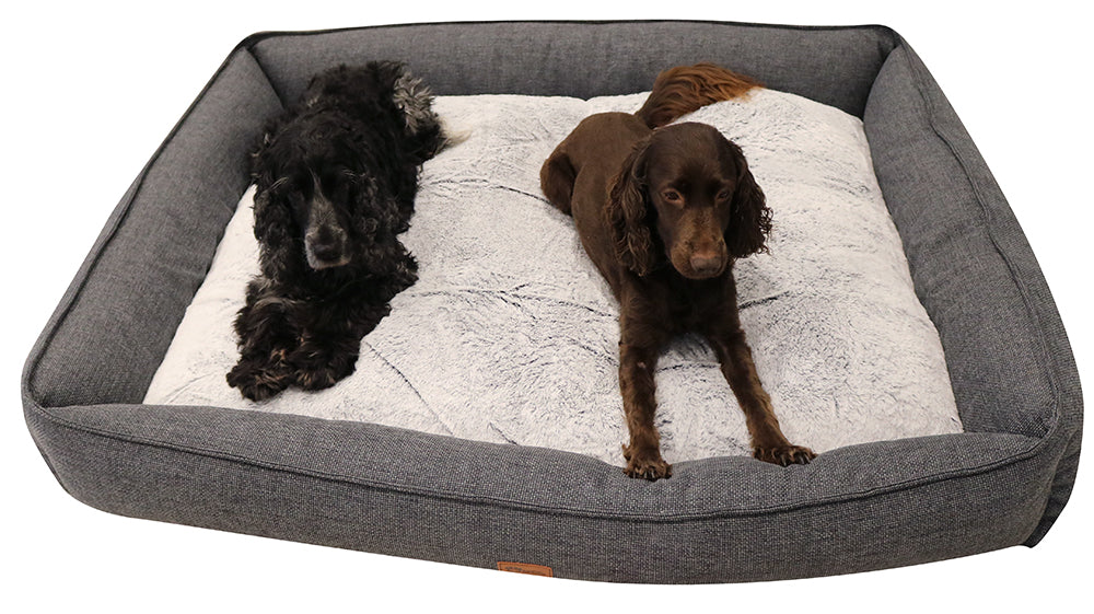 Orthopedisch Comfort Hondenbed in Grafietgrijs