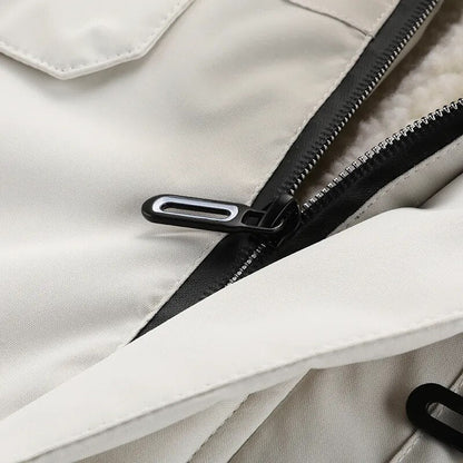 Sammy Jackson™ Winterparka met Fleecevoering | Winddicht jack met capuchon