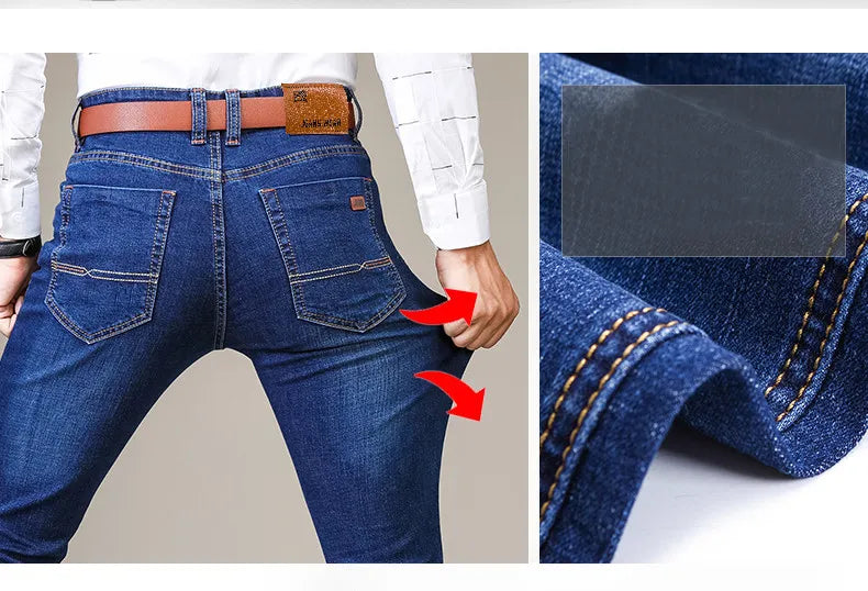 Sammy Jackson™ Jeans | Rechte casual rekbare jeans