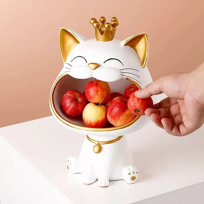 Gelukskat Decoratie - Japanse Feng Shui Winkende Kat - Keramiek