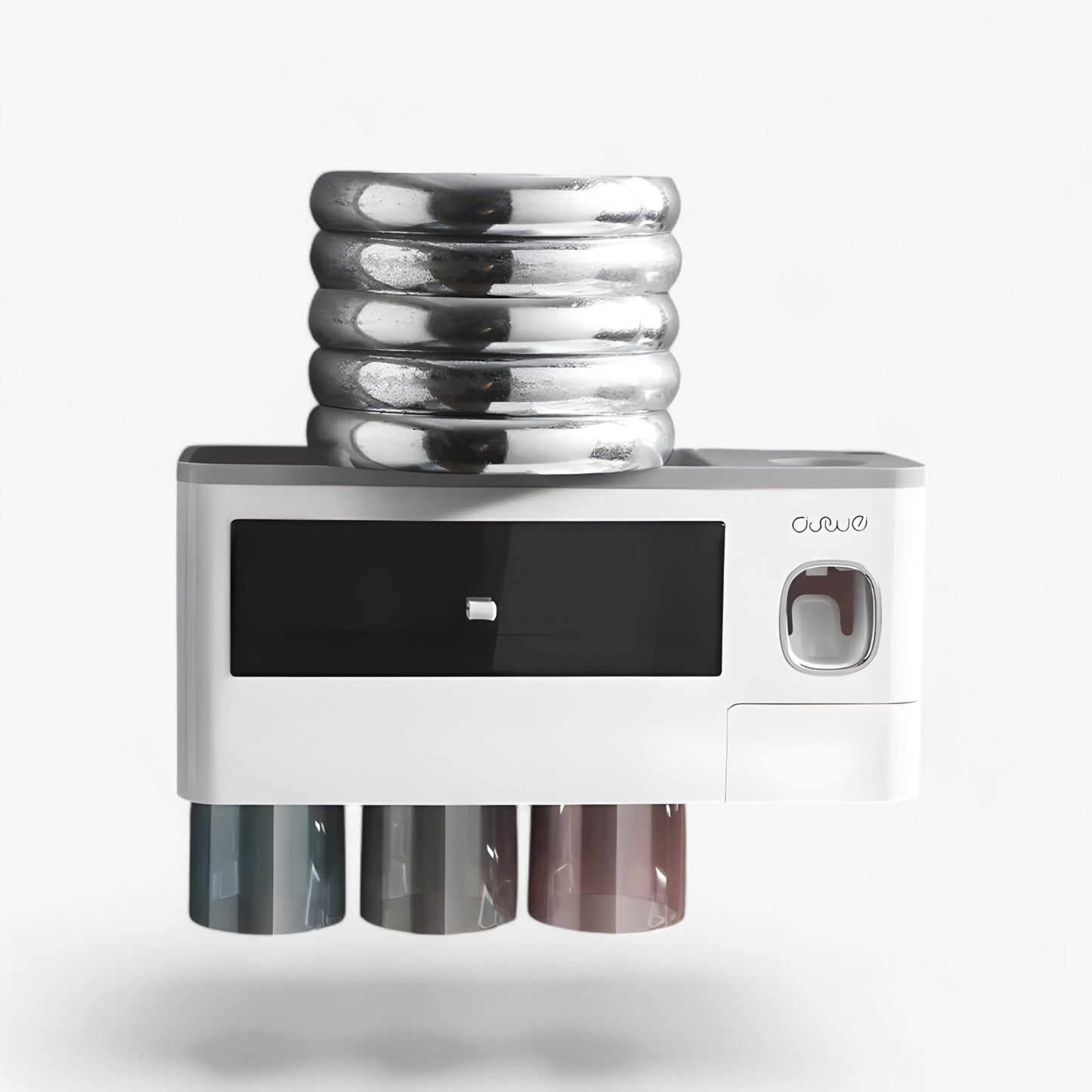 Automatische Dispenser - Wandmontage met Opbergvak - Zwart