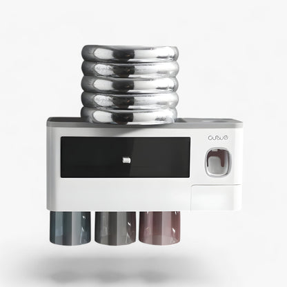 Automatische Dispenser - Wandmontage met Opbergvak - Zwart