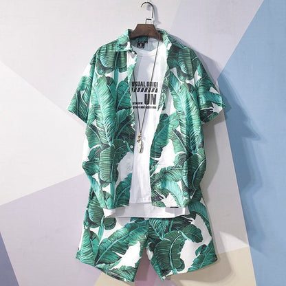 Sammy Jackson™ Kris Kleurrijke Combiset | Een vrolijke herenset in Hawaii stijl