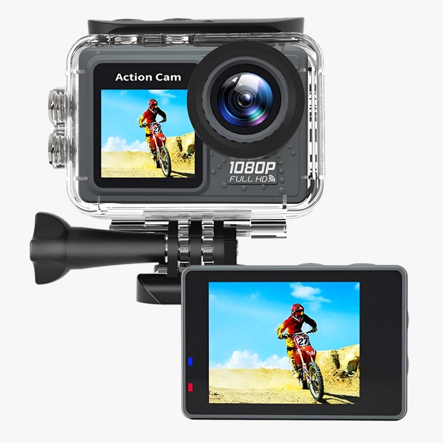 HD Wifi Action Camera - Scherp Beeld & Waterdicht tot 30m