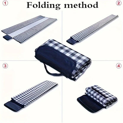 Extra Grote Waterdichte Picknickdeken – Opvouwbare Outdoor Mat