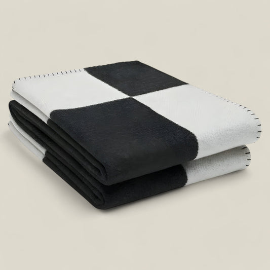Cashmere Deken - Luxe Winterwarmte - Zwart