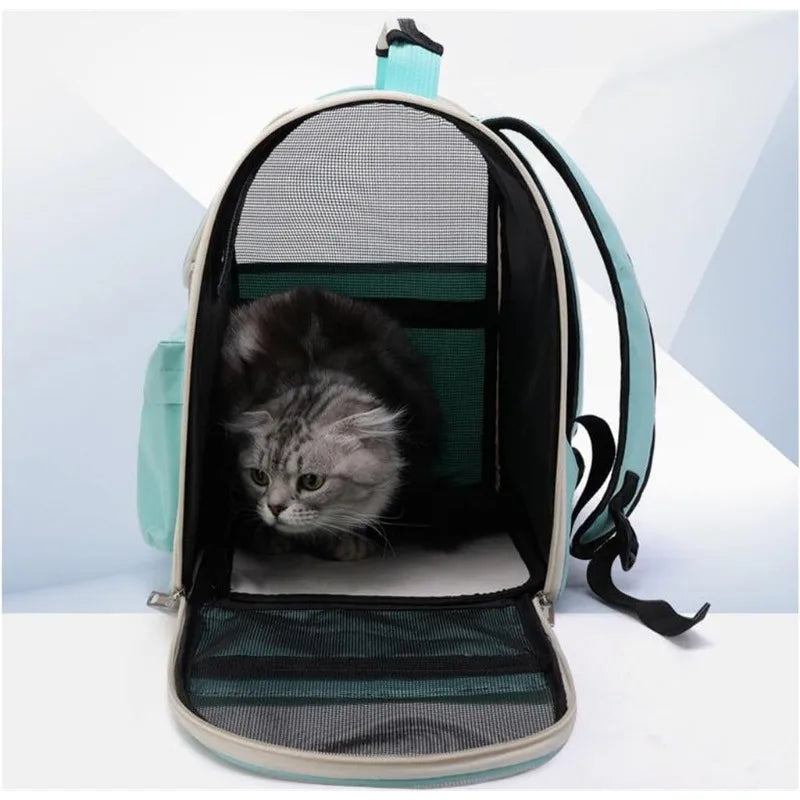 Katten Rugzak Groen - Ademend Oxford Outdoor - Oxford Nylon