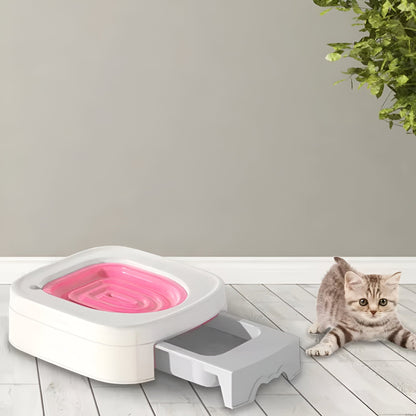 Kat Toilettrainingsset - Grijs