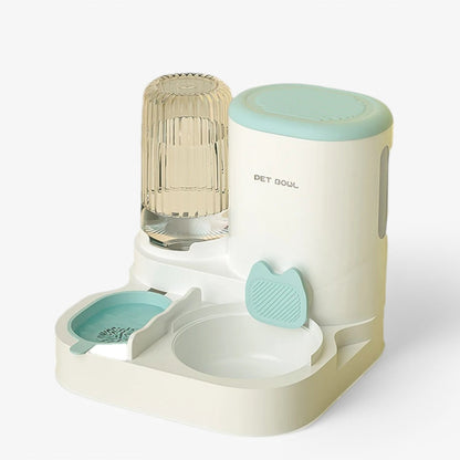 Automaat voor Voedsel - Altijd Vers Water en Voedsel - Groen-standaard