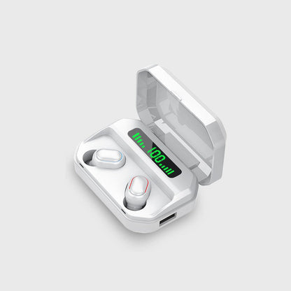 Bluetooth-headset met vierkant gat