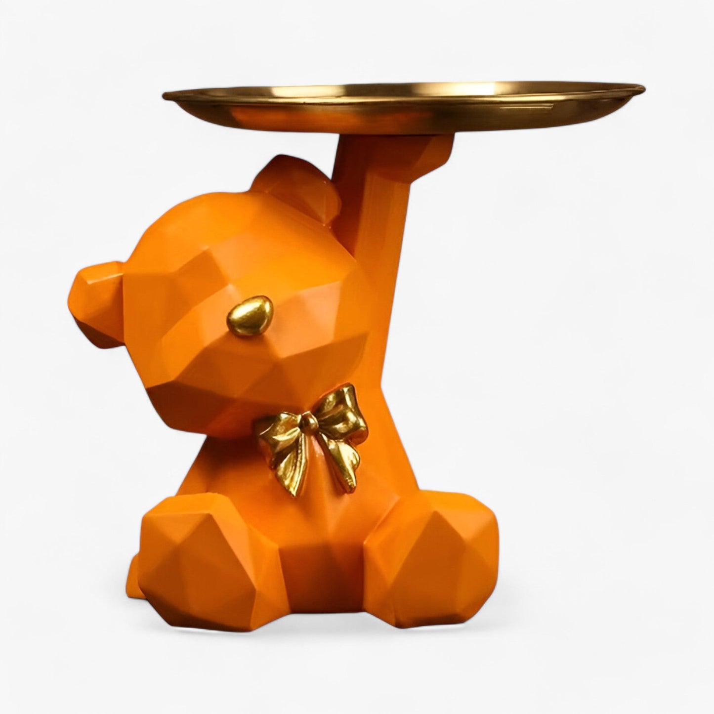 Geometrische Beer Sleutelhouder van Resin – Decoratief Design