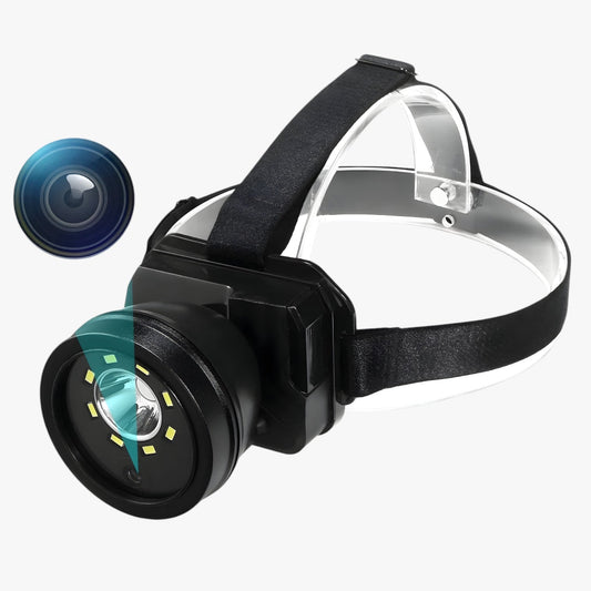 Full HD Hoofd-lampcamera - Handsfree Opname Ks-901