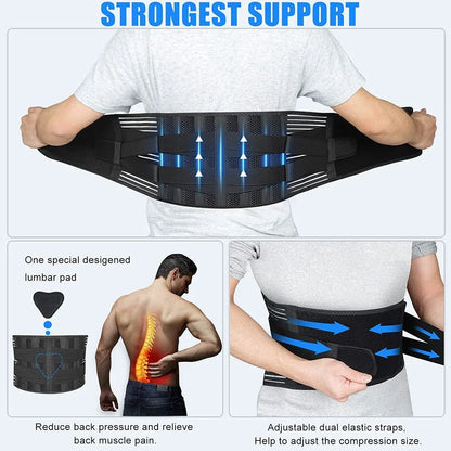 Comfortabele Rugondersteuningsgordel - BackAlign