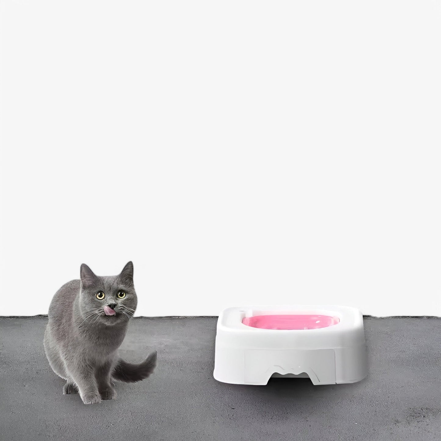 Kat Toilettrainingsset - Grijs